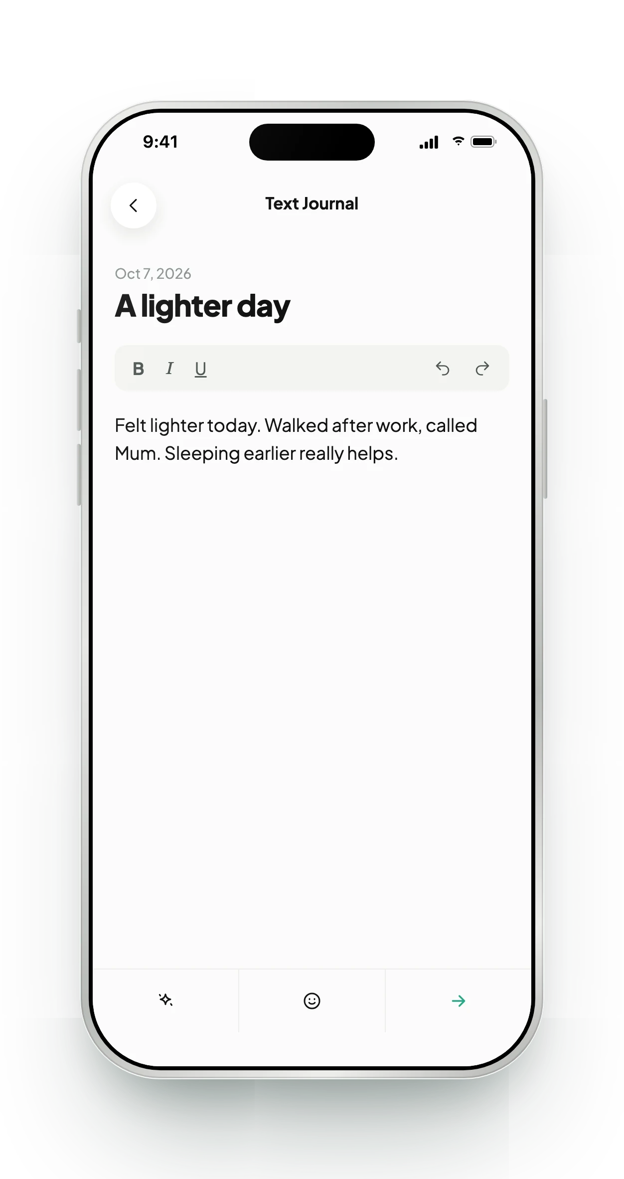 Text journal